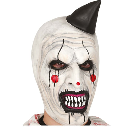 Halloween Masker Wit Clown van Fiestas Guirca koop je bij Partywinkel
