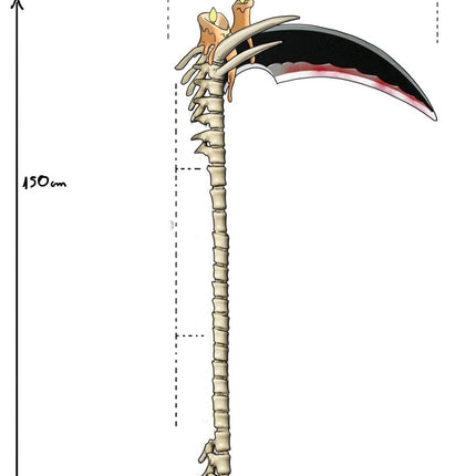 Halloween Nep Zeis Been van Fiestas Guirca koop je bij Partywinkel
