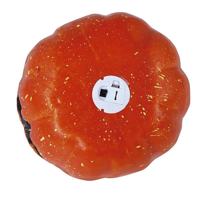 Halloween Pompoen met Licht 11cm van Fiestas Guirca koop je bij Partywinkel