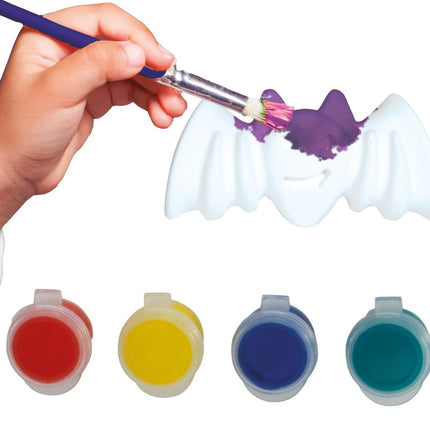 Halloween Schilderset Vleermuis 8cm van Fiestas Guirca koop je bij Partywinkel