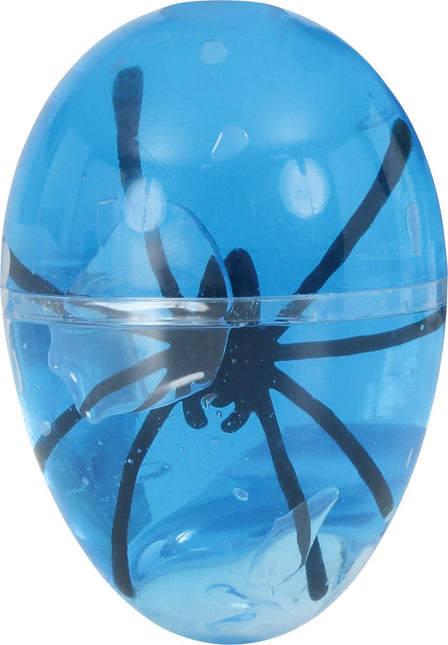 Halloween Uitdeelcadeautjes Eieren Met Spin 6cm 12st van Fiestas Guirca koop je bij Partywinkel