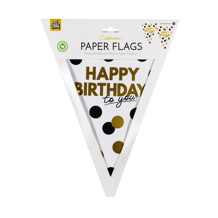 Happy Birthday Slinger 6m van Paper Dreams koop je bij Partywinkel