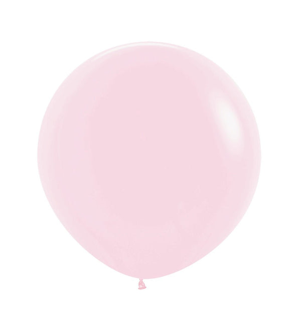 Lichtroze Ballonnen Pastel 61cm 3st van Sempertex koop je bij Partywinkel
