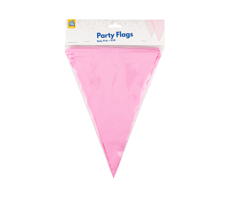 Lichtroze Slinger Plastic 10m van Paper Dreams koop je bij Partywinkel