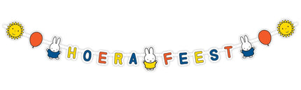 Nijntje Letterslinger 2,2m van Haza Witbaard koop je bij Partywinkel