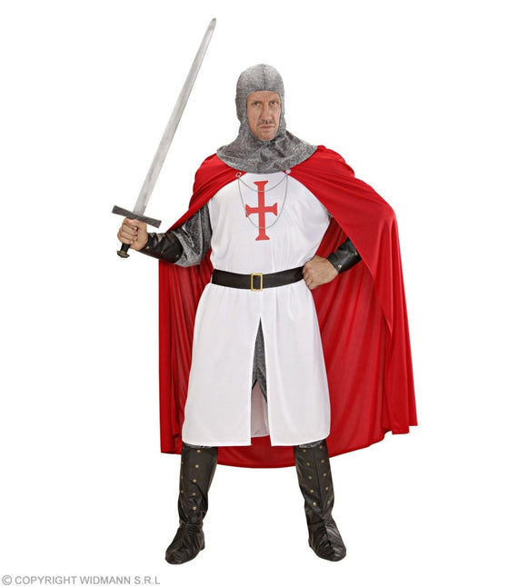 Ridder Kostuum Rood Wit Heren van Widmann koop je bij Partywinkel