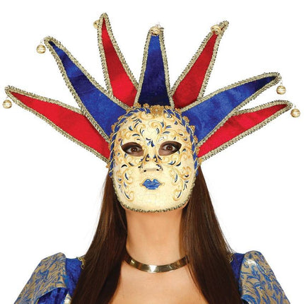 Venetiaans Masker Vrouw Bel van Fiestas Guirca koop je bij Partywinkel