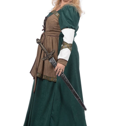 Viking Jurk Groen van Wilbers & Wilbers koop je bij Partywinkel