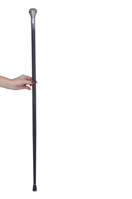 Zwart Zilveren Wandelstok van Wilbers & Wilbers koop je bij Partywinkel