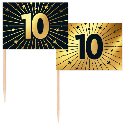 10 Jaar Cocktailprikkers