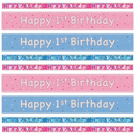 1 Jaar Banners