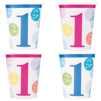 1 Jaar Bekers