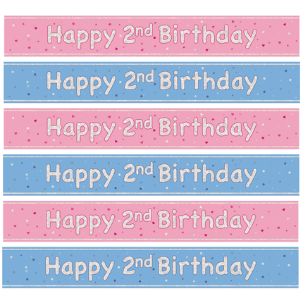 2 Jaar Banners - Partywinkel