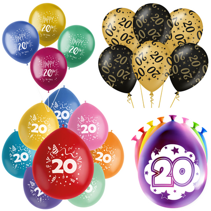 20 jaar Latex Ballonnen