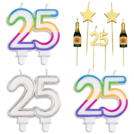 25 Jaar Kaarsen - Partywinkel