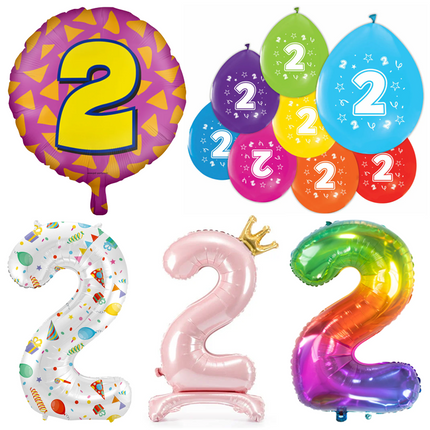 2 Jaar Ballonnen