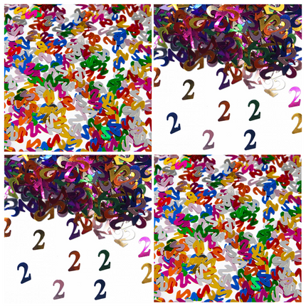 2 Jaar Confetti