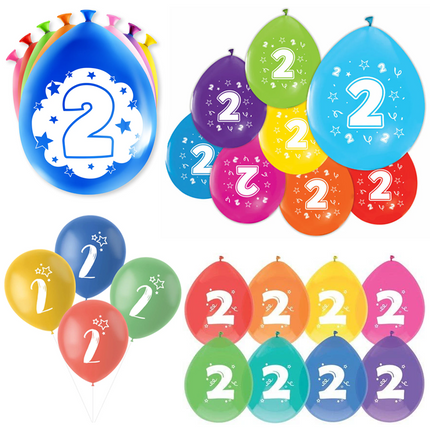 2 Jaar Latex Ballonnen