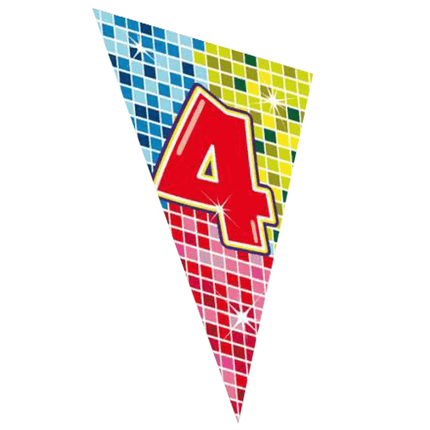 4 Jaar Vlaggen - Partywinkel