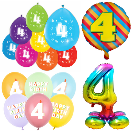 4 Jaar Ballonnen