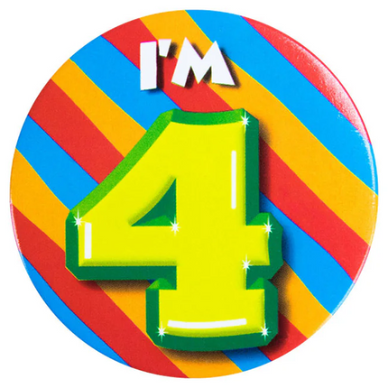 4 Jaar Buttons