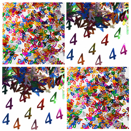 4 Jaar Confetti