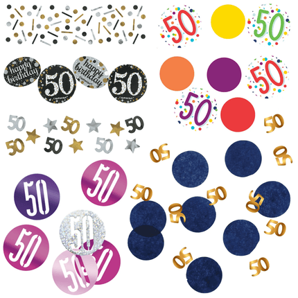 50 Jaar Confetti - Partywinkel