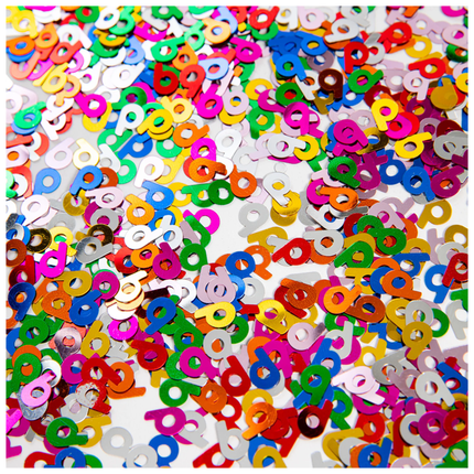 6 Jaar Confetti - Partywinkel