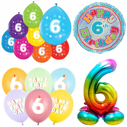 6 Jaar Ballonnen