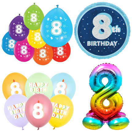 8 Jaar Ballonnen