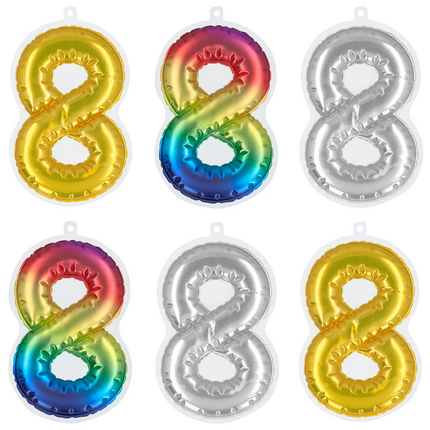 8 Jaar Stickers