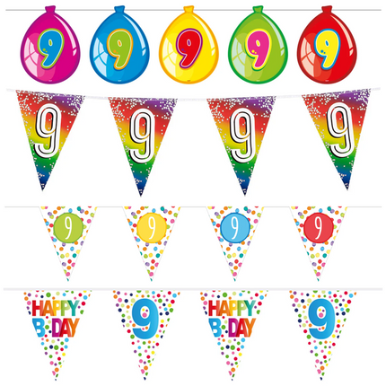 9 Jaar Slingers