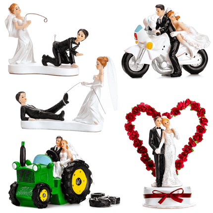 Bruiloft Taartdecoratie - Partywinkel