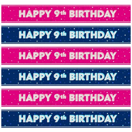 9 Jaar Banners