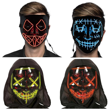 Gekleurde Maskers - Partywinkel