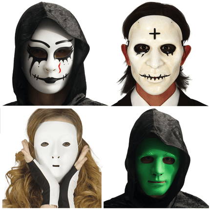 Halloween Mime Maskers - Partywinkel