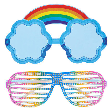 Regenboog Brillen - Partywinkel