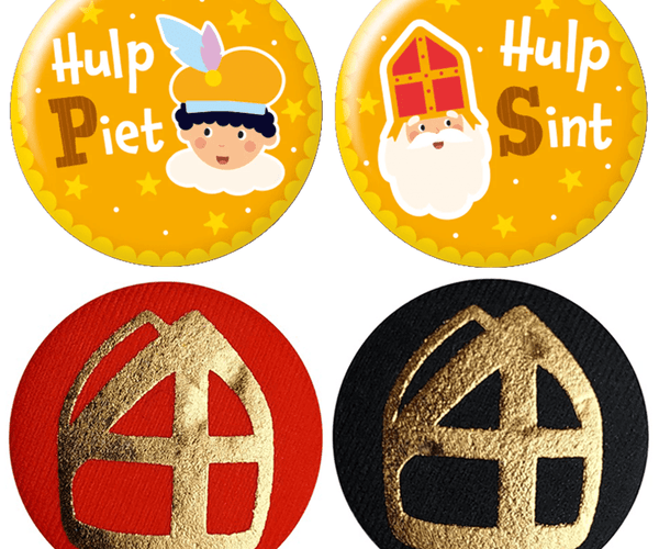 Sinterklaas Buttons kaufen – Partywinkel