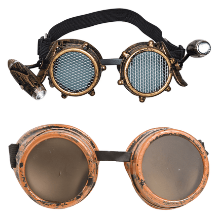 Steampunk Brillen - Partywinkel