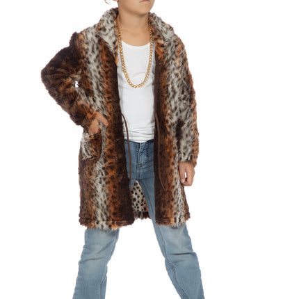 Panther Pelzmantel Kind