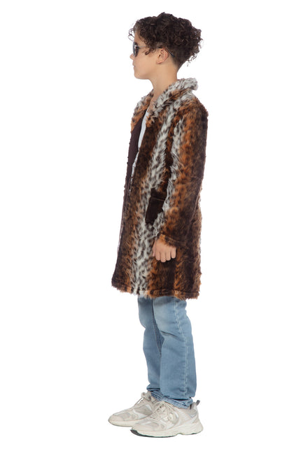 Panther Pelzmantel Kind