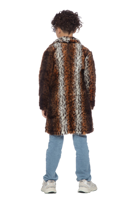 Panther Pelzmantel Kind