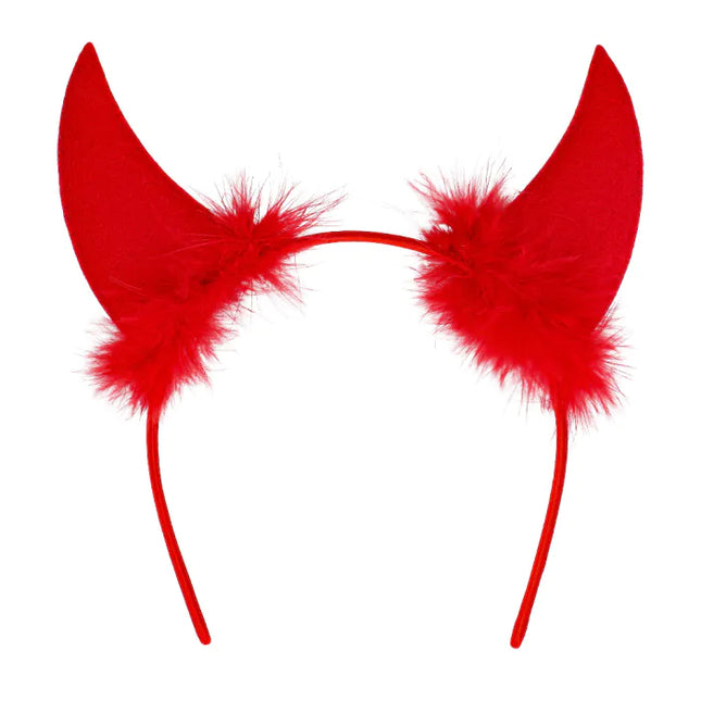 Halloween Haarband Red Devil