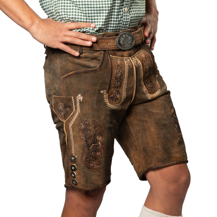 Lederhosen Braun Kurz Kitzbühel