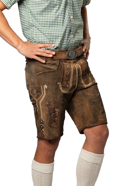 Lederhosen Braun Kurz Kitzbühel