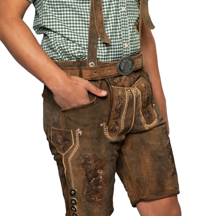 Lederhosen Braun Kurz Kitzbühel