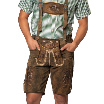 Lederhosen Braun Kurz Kitzbühel