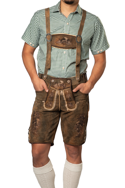 Lederhosen Braun Kurz Kitzbühel