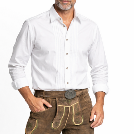 Weiße Bluse Trachten