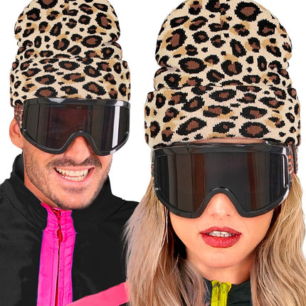 Beanie Leopard Klassisch